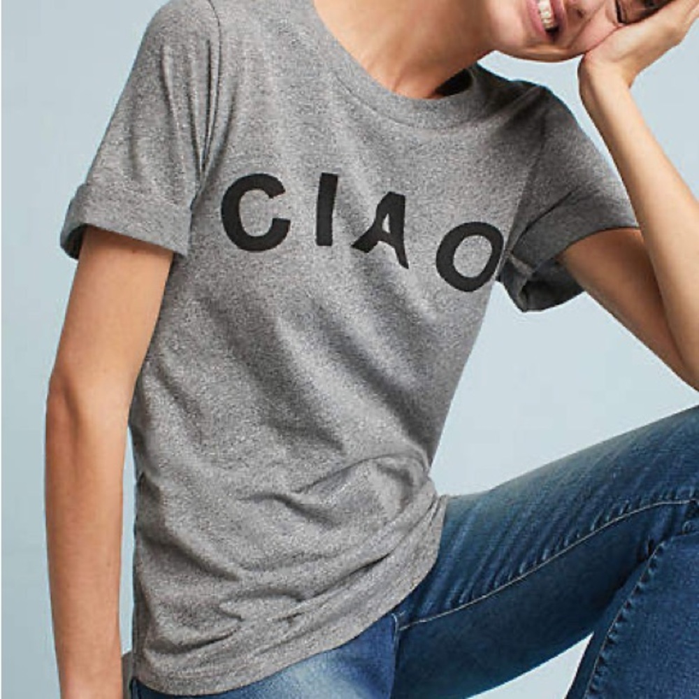 Sol Angeles “CIAO” Graphic Tee – Women’s Size S